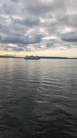 washington state ferry near port townsend