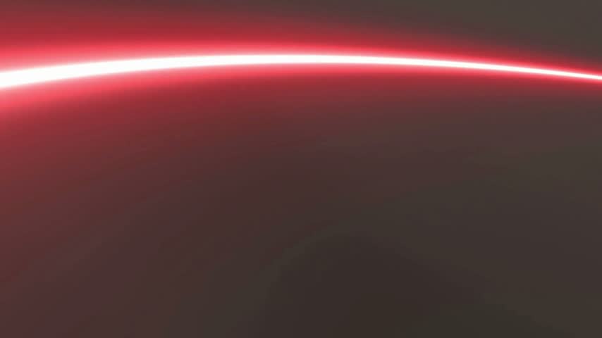 Red question mark symbol standing on dark smooth surface with a glowing light line above. This visual captures curiosity and inquiry, perfect for diverse projects.