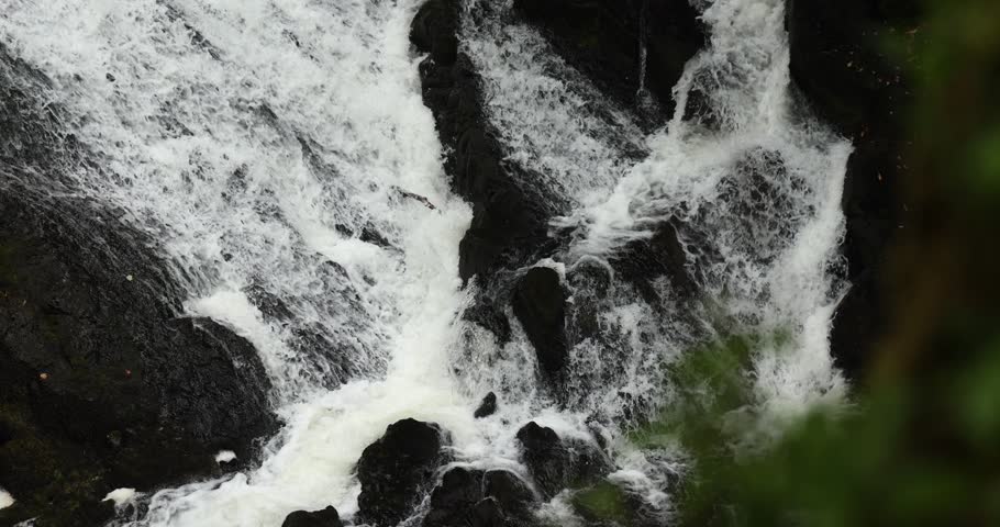 Swallow Falls near Betws-y-coed, Snowdonia (Eryri) National Park, Wales