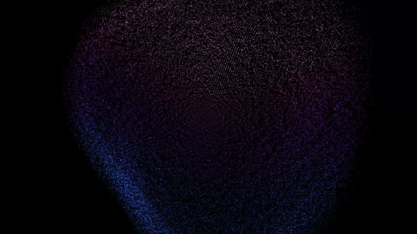 Beautiful cosmic nebula swirling with purple and blue space elements