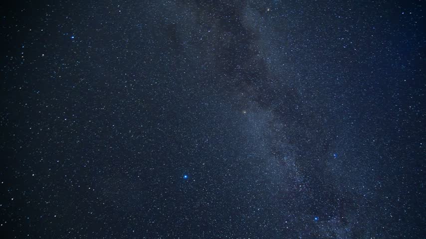 Night starry sky with  Milky Way galaxy, Space, astronomical background.