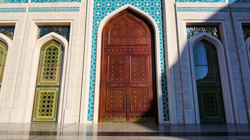 The Nursultan Mosque in Astana, Kazakhstan