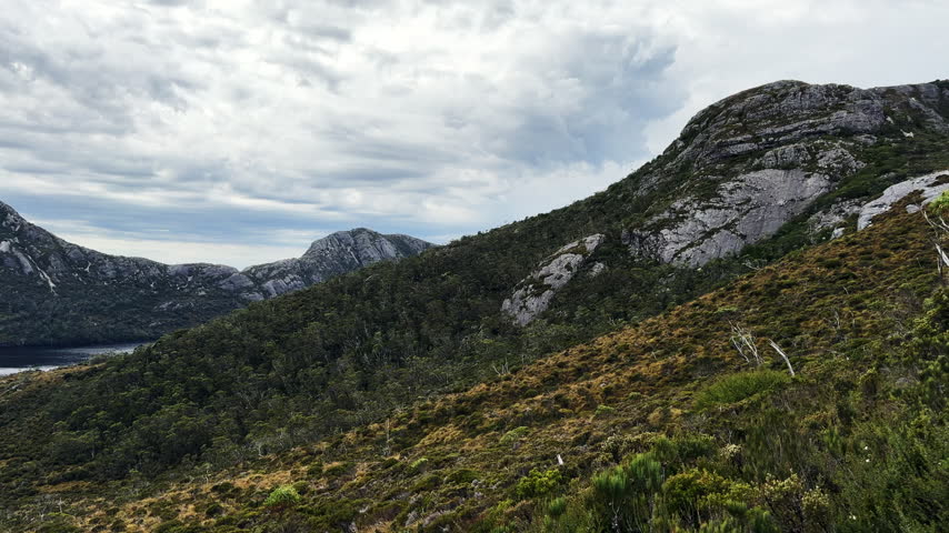 Picturesque nature Cradle mountain Tasmania Australia