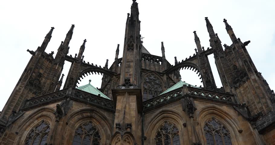 Prague Castle Gothic architecture in Czech Republic