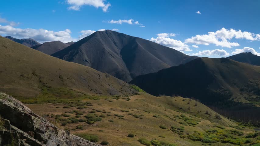 San Luis Peak 14er Time Lapse morning South Ridge trail San Juan Rocky Mountains Range La Garita Wilderness Colorado Spring Creek Basin Bondholder Meadow Gunnison National Forest peak nature landscape