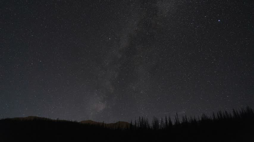 San Juan Rocky Mountains Range Night Stars Time Lapse San Luis Peak La Garita Wilderness Colorado Spring Creek Basin Bondholder Meadow Gunnison National Forest nature landscape South Ridge camping