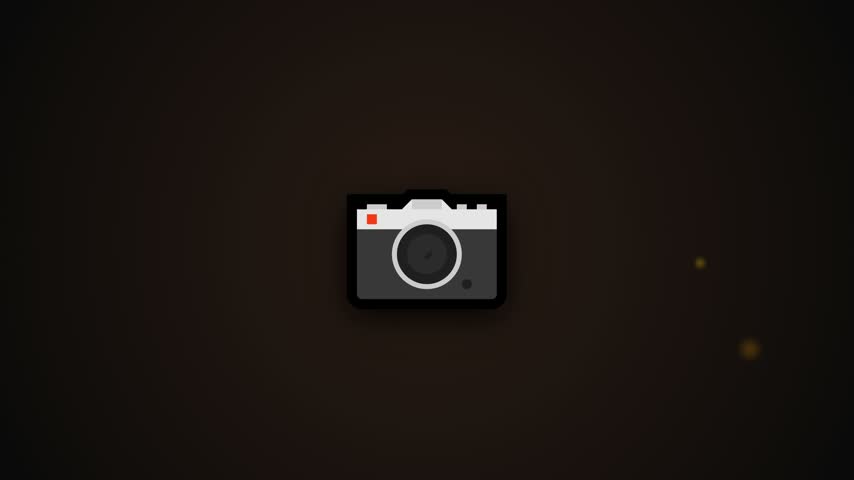 DSLR camera technology illustration video