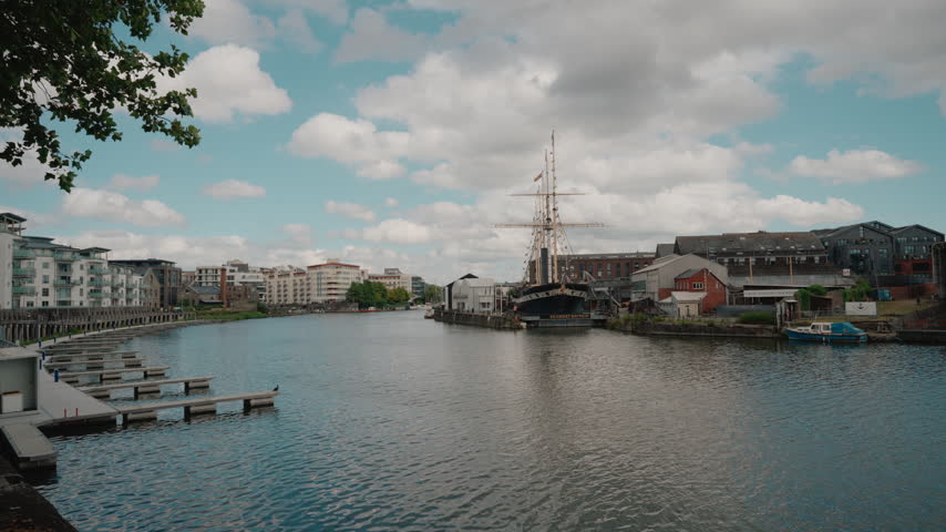 Bristol Harbour waterfront in Bristol, England, UK - 4 September 2026.