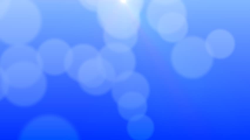 Blue Abstract Particle Background