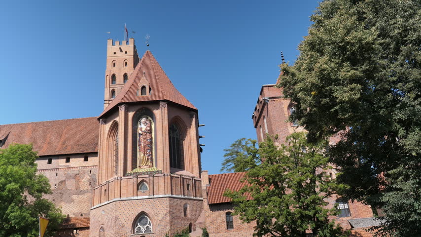 Castle of the Teutonic Order in Malbork, Poland
