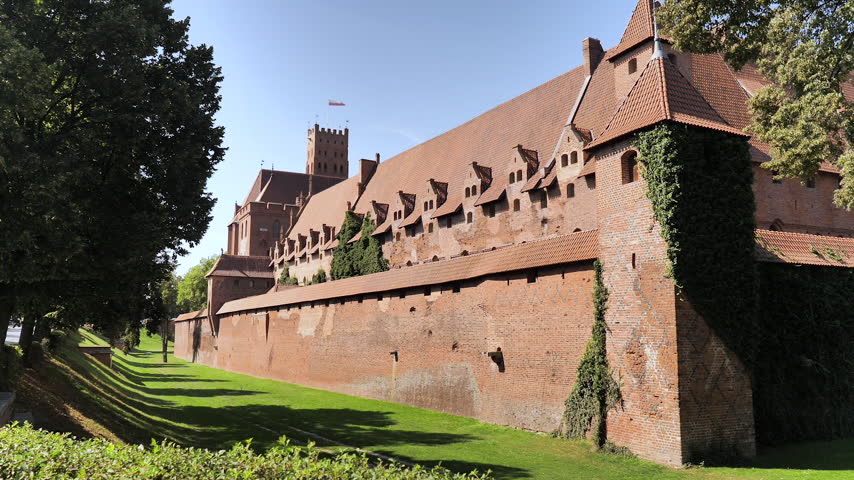 Castle of the Teutonic Order in Malbork, Poland