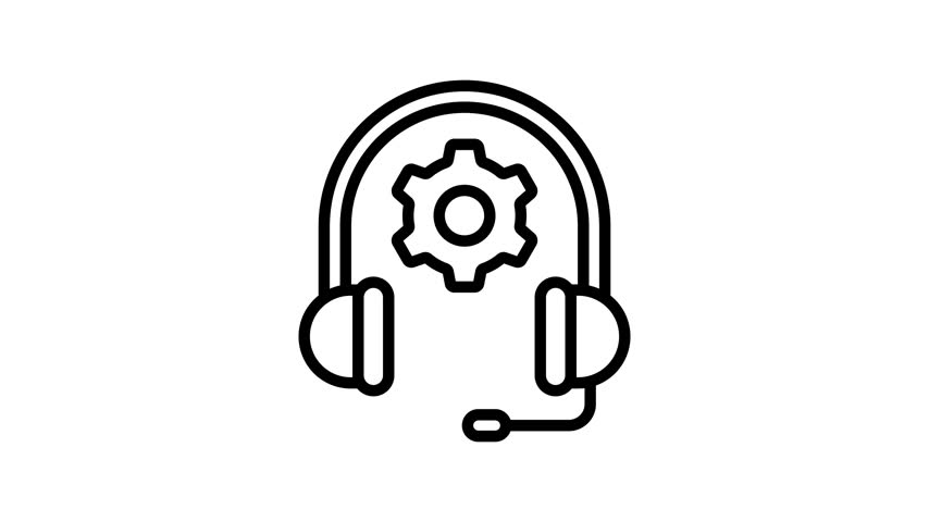 Take a look at amazing animated icon of technical support, customizable vector