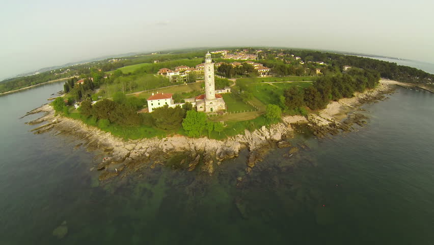 AERIAL: Peninsula Lighthouse
