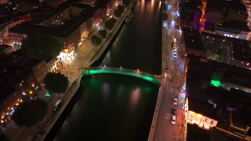 Front-on 4K 30FPS aerial video of the Ha