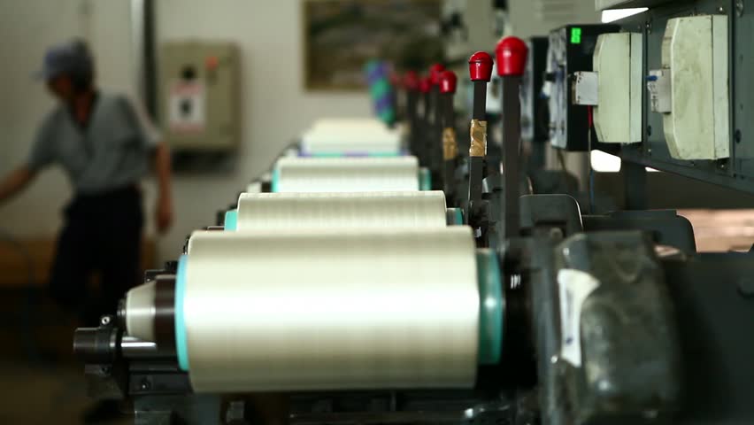 Production line in factory