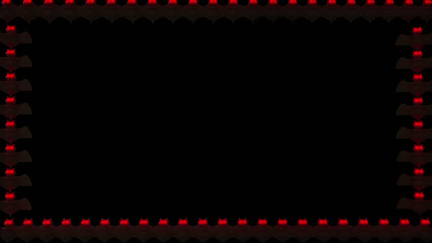 Haunted Halloween night with glowing pumpkins dancing ghosts ancient witches mysterious skulls creepy vampires dark cemetery animation loop stock footage horror video effects cinematic dark