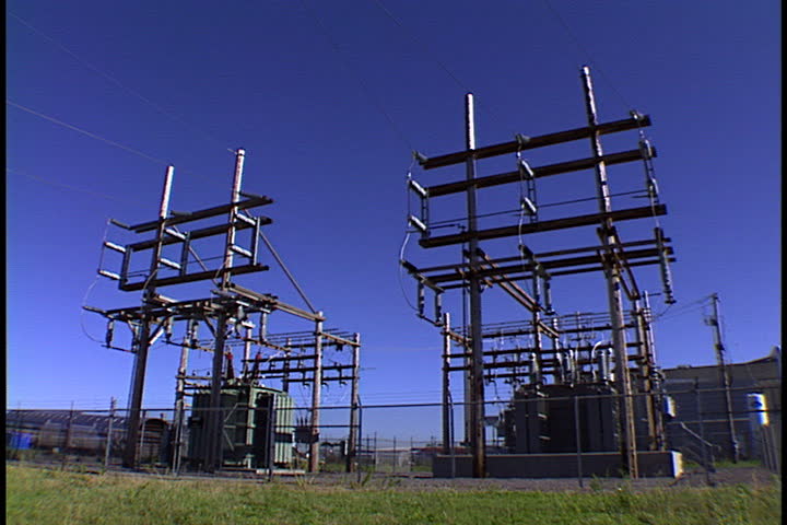 Northern States Power substation outside of Grede Foundries, Inc in St. Cloud, Minnesota.