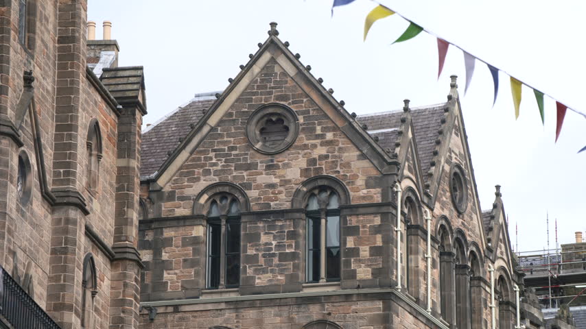 Victoria Street in Edinburgh, Scotland