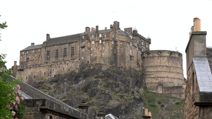 Edinburgh Castle in Scotland, United Kingdom