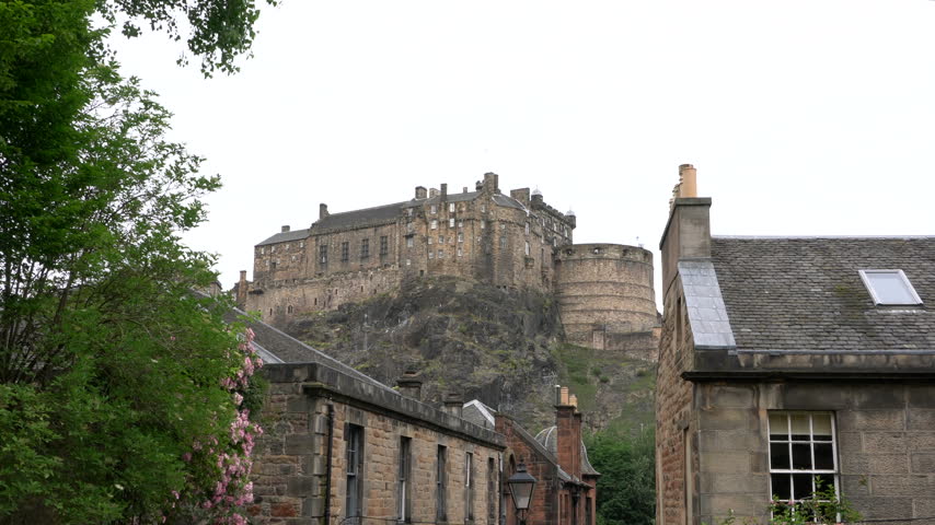 Edinburgh Castle in Scotland, United Kingdom