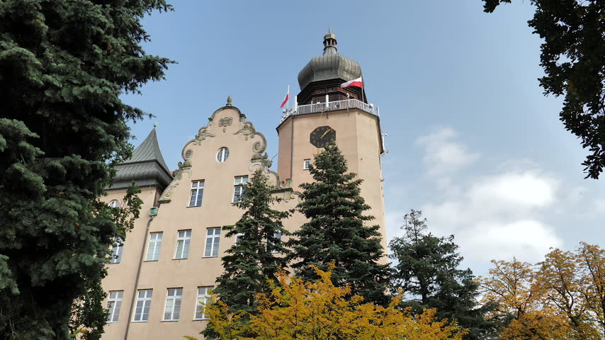 Elblag city, Poland - The Town Hall building