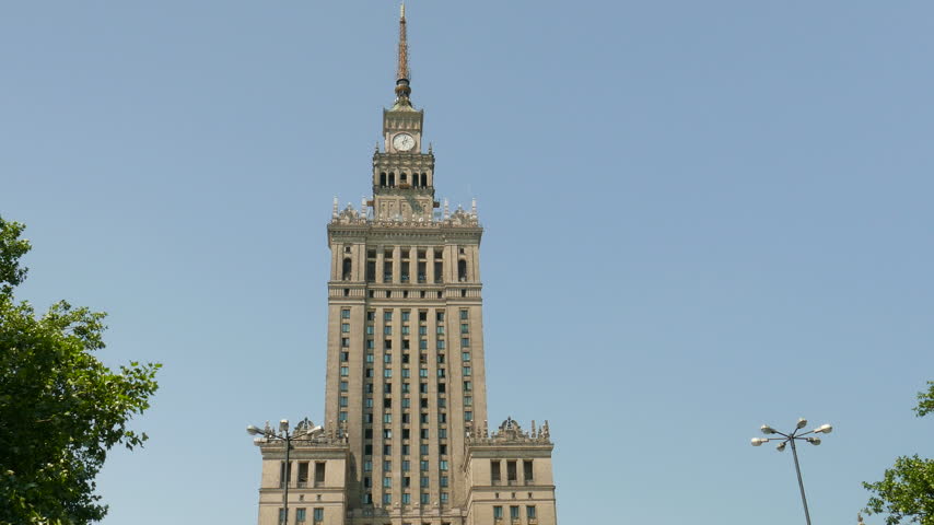 Palace of Culture and Science in Warsaw, Poland