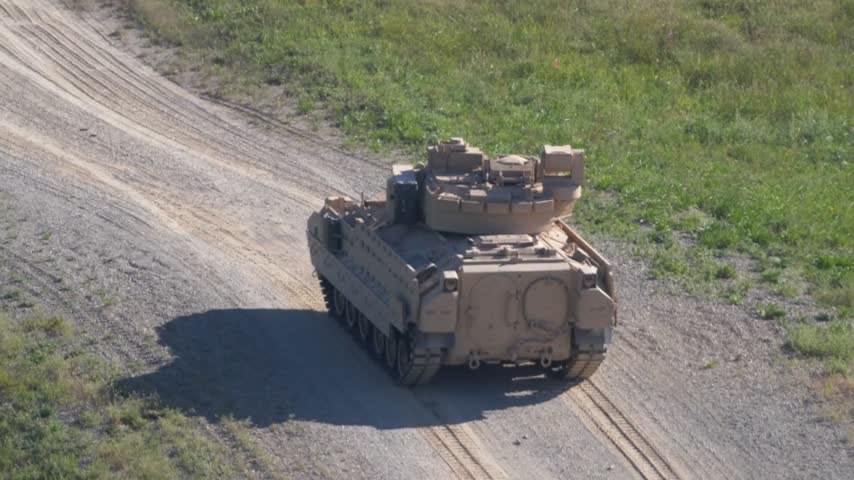 U.S. Army Soldiers conducted live-fire training using the main weapon of the latest M2A3 Bradley fighting vehicle.