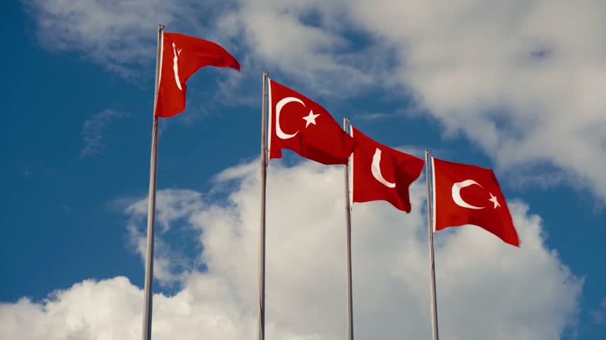 The Turkish Flag of Independence and Freedom