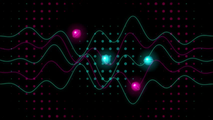 Minimalist digital art featuring geometric wave patterns for modern branding, tech, or creative project backgrounds.