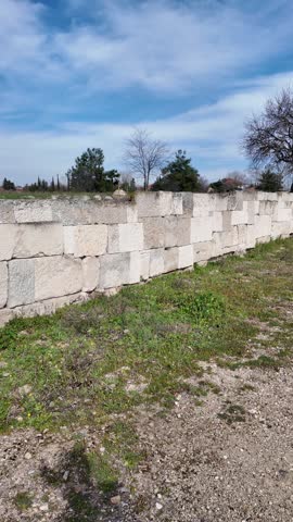 Ruins of Pella - Capital city of the Ancient Macedonian Empire, Central Macedonia, Greece