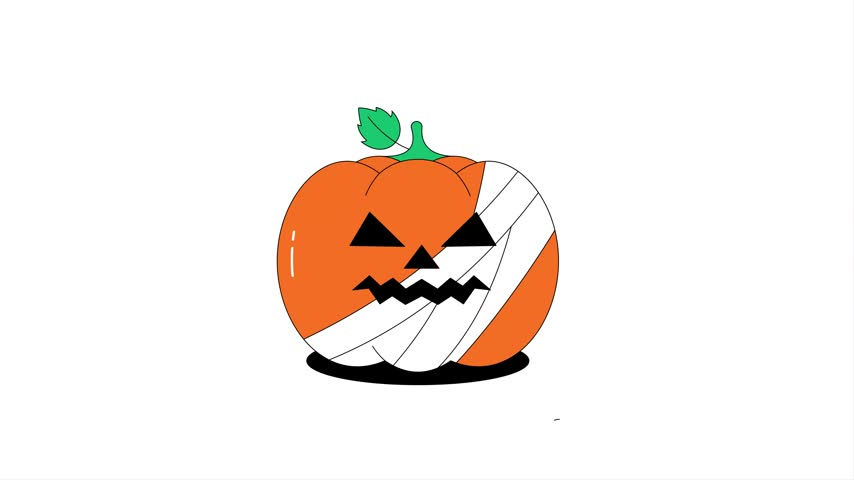 Haunted Pumpkin Animation Mp4 File
