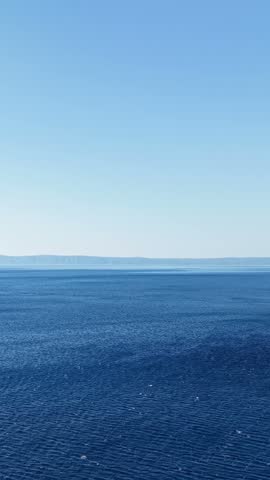 Croatia, Sea, horizon, water, blue, sky, scenic, view, nature, travel, landscape