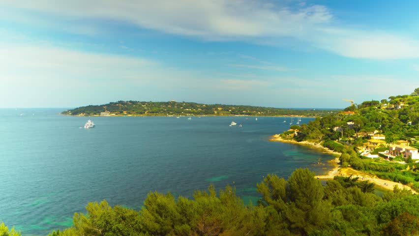 French Riviera, time-lapse