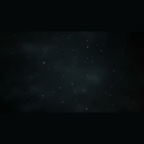 Night Sky with Twinkling Stars and Dark Blue Hues.