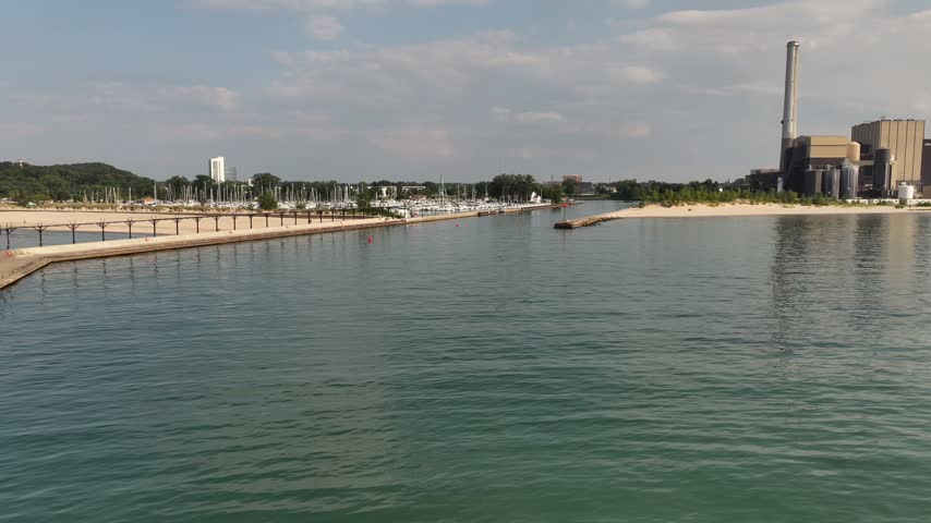 Marina near Michigan City Indiana