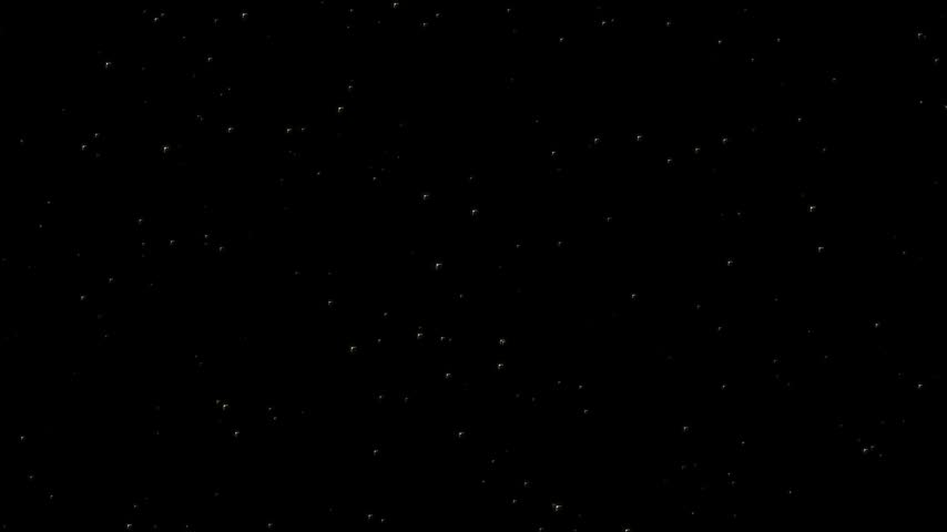 A dark night sky filled with glowing stars,.