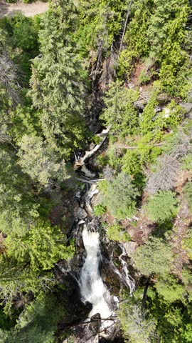 backcountry Waterfall in Okanagan Valley