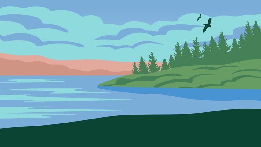beautiful views at Lake Clark National Park