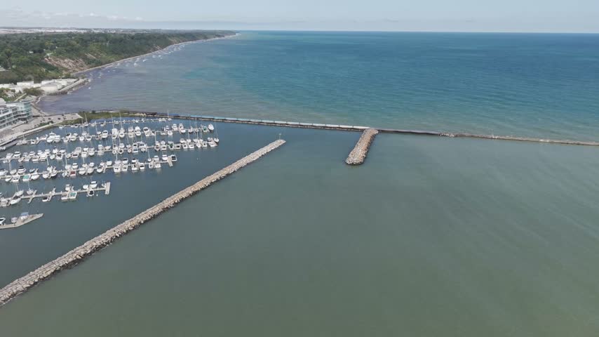The Lake Michigan coastal city of Port Washington, Wisconsin
