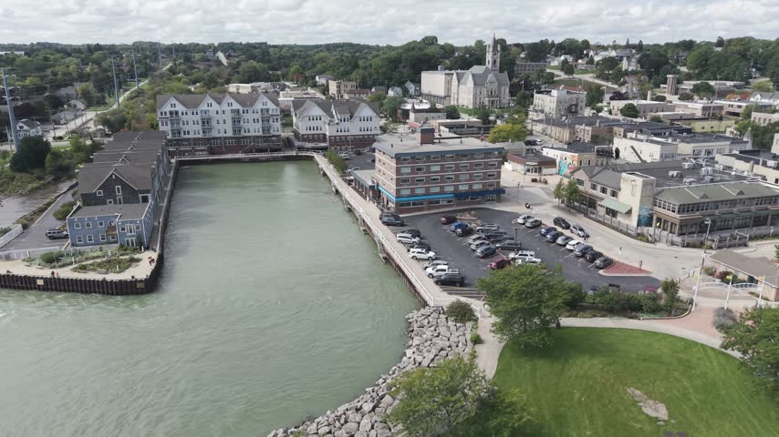 The Lake Michigan coastal city of Port Washington, Wisconsin