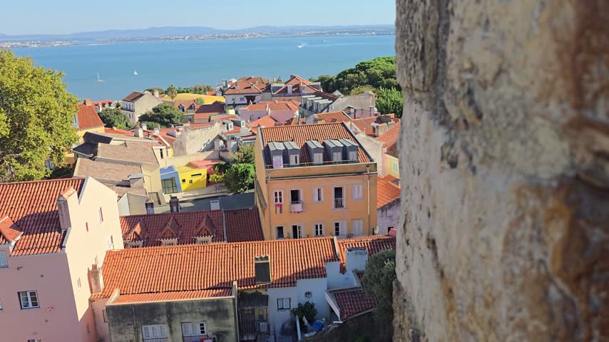 Aerial view of Lisbon, Portugal