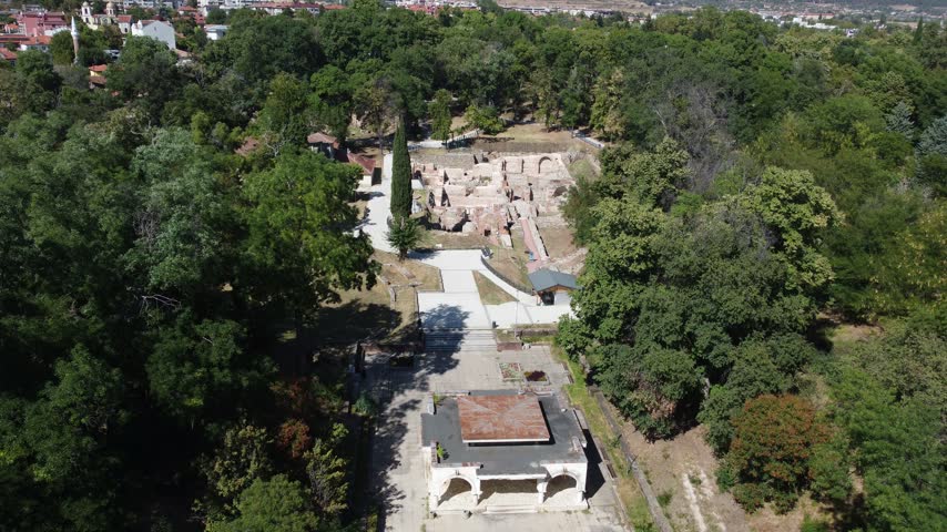 Roman bath in ancient Hisarya town