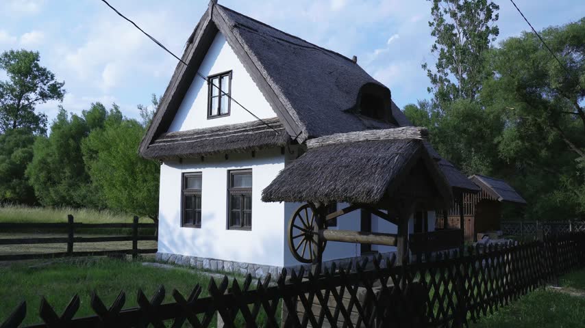 Traditional Hungarian House in Countryside 4K25