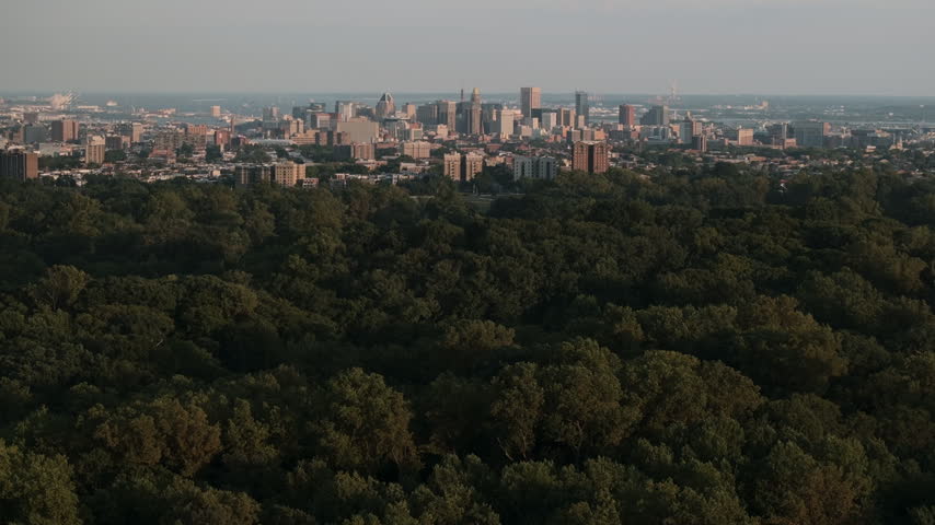Druid Hill Park in Baltimore. Shot on a summer day.