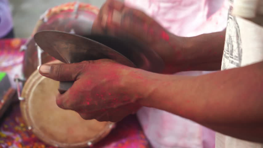 Ganpati Visarjan procession in Mumbai city, India