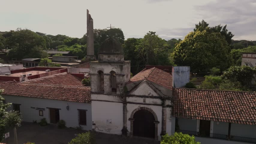 Old Church in Small Town