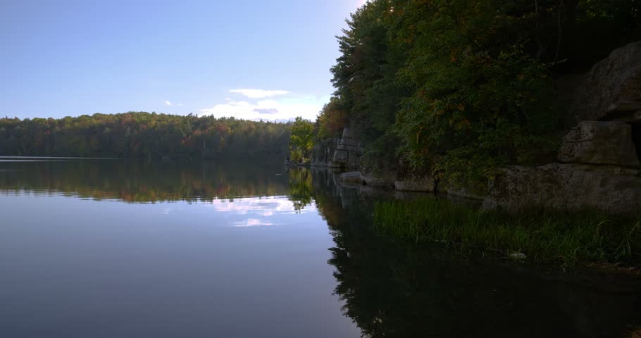 Minnewaska State Park Preserve boat landing area