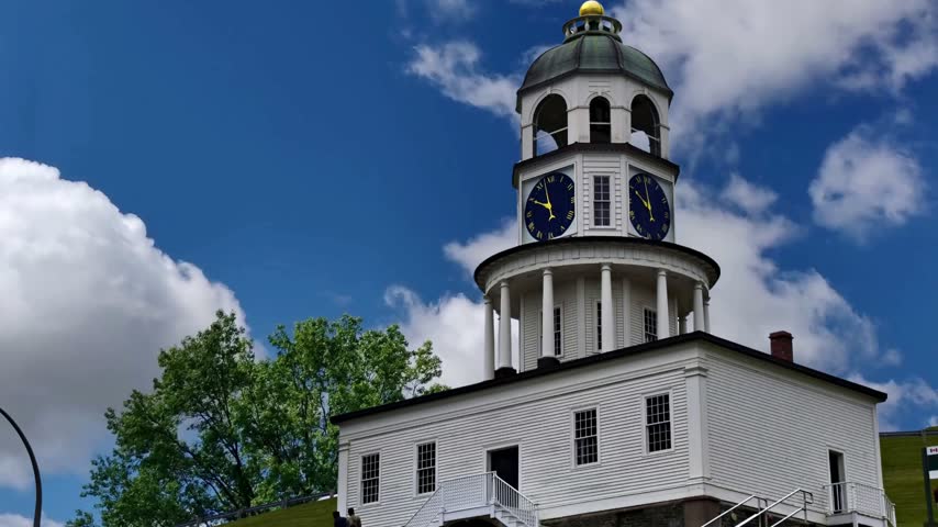 The Town Clock, also sometimes called the Old Town Clock or Citadel Clock Tower, is one of the most recognizable landmarks in the historic urban core of Nova Scotia