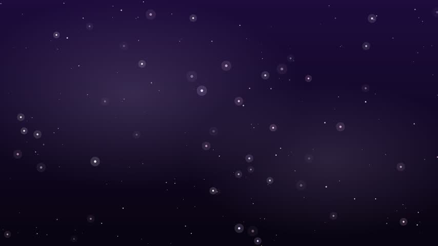 Purple night sky with twinkling stars background