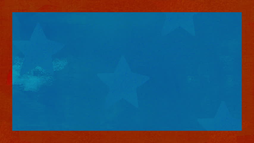 Idaho Election Map Animation on Blue Background.